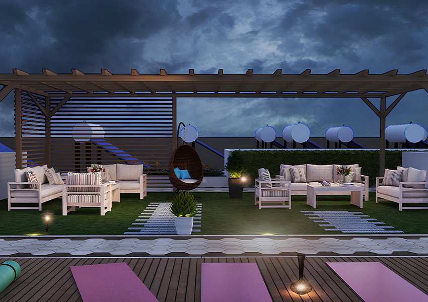 Rooftop amenities