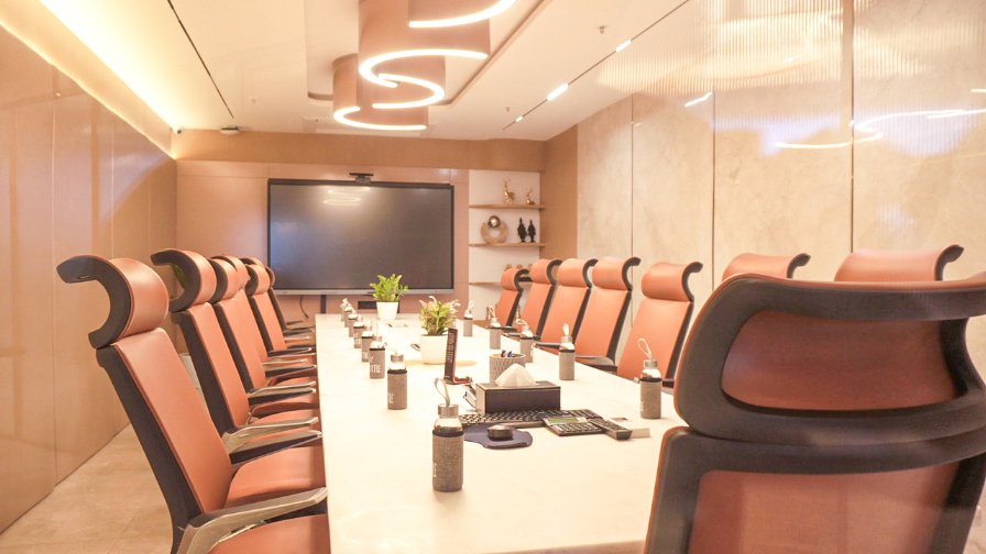 Divyasparsh office boardroom depth view Divyasparsh office boardroom depth view