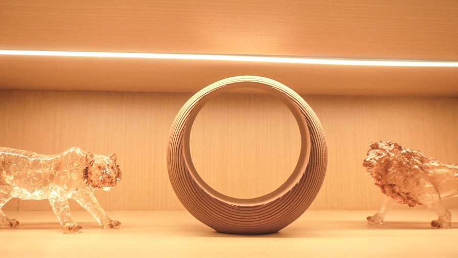 Divyasparsh office decor shelf tiger lion circle Divyasparsh office decor shelf tiger lion circle