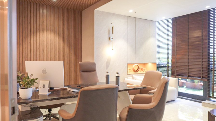 Divyasparsh office director cabin natural light Divyasparsh office director cabin natural light